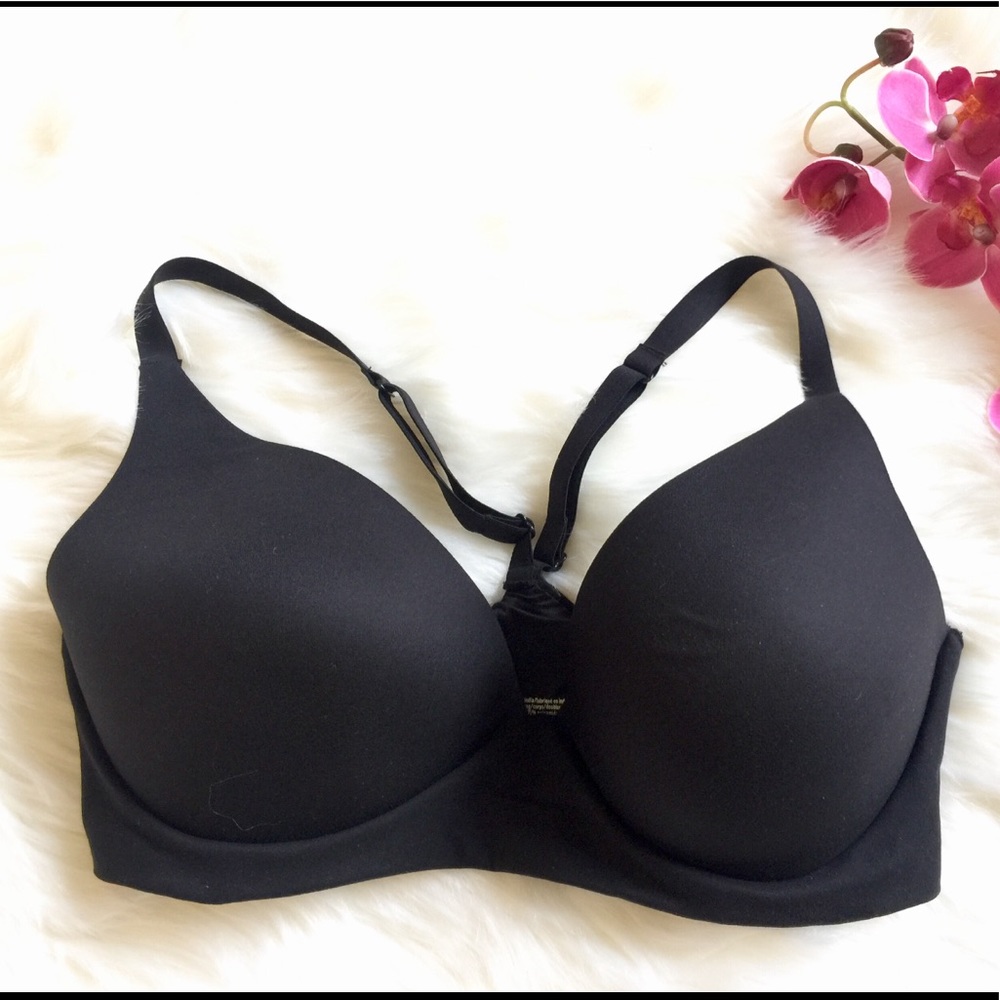 Body by Victoria Racerback Plunge Black 36DD (36E)